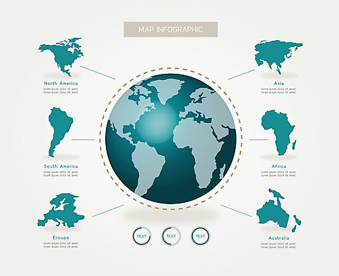 지구 세계지도 지도 일러스트 사람없음 지구본 인포그래픽 국내일러스트 AI파일 세계 파일형식 벡터