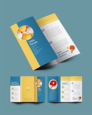 템플릿 표지디자인 표지 ZIP 내지 리플렛 스포츠 3단접지 팜플렛 취미 사람없음 레포츠 파란색 운동 노란색 정보 탁구 생활체육 탁구공 인디자인 INDD 이미지템플릿 컬러 공 레저 건강 구기 탁구용품 파일형식