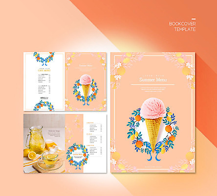 PSD 템플릿 표지디자인 북디자인 출판디자인 표지 ZIP 내지 음료 리플렛 북커버 과일 아이스크림 프레임 팜플렛 사람없음 여름 주황색 레몬 레몬주스 메뉴판 레몬티 이미지템플릿 계절 컬러 디저트 과일주스 파일형식