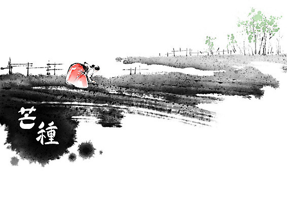 PSD 나무 여자 밭 일러스트 캘리그라피 붓터치 논 씨앗 한명 사람 울타리 농사 농부 절기 번짐 망종 심기 씨뿌리기 성인여자한명만 국내일러스트 식물 직업 1 계절 농업 모션 담장 여자한명만 성인여자만 파일형식 효과