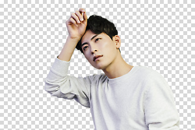 편집이미지 응시 남자 한명 누끼 사람 상반신 20대 성인 앞모습 청춘 한국인 땀 닦기 아르바이트 PNG 힘듦 성인남자한명만 편집소스 최저임금 비정규직 1 시선 뷰포인트 컨셉 비즈니스 모션 동양인 청년 경제 남자한명만 성인남자만 파일형식