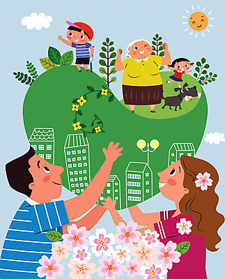 전신 나무 구름 한마리 여자 노년 남자 꽃 반려견 할머니 어린이 가로등 일러스트 나뭇잎 들기 사람 여러명 상반신 성인 태양 하트 개 강아지 장애인 목발 돌봄 반려 돌봄서비스 국내일러스트 AI파일 자연요소 모양 식물 1 공공시설 다수 잎 포유류 의료기기 모션 반려동물 서비스 장애 파일형식 벡터