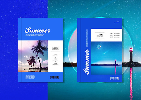 PSD 편집이미지 표지디자인 북디자인 출판디자인 표지 바다 야경 북커버 등대 팜플렛 해변 사람없음 여름 파란색 야자수 감성 이미지편집 나무 계절 컬러 컨셉 야간 파일형식 풍경_경치