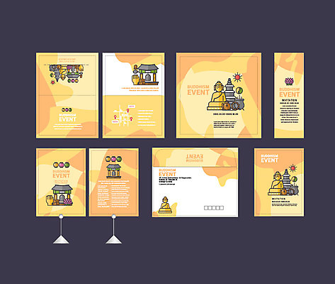 템플릿 배너템플릿 종교 불교 연꽃 이벤트 사람없음 세트 노란색 탑 현수막 석탑 전단 부처 엽서 초대장 염주 약도 목탁 소봉투 행사세트 행사템플릿 AI파일 건축물 배너 꽃 컬러 지도 편지봉투 카드_감사 편지 불교용품 홍보물 파일형식 벡터