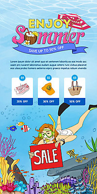 PSD 템플릿 모자 배너 여자 ZIP 웹템플릿 신발 가방 디자인시안 모바일 이벤트페이지 한명 이벤트 성인 여름 파란색 홈페이지 세일 바닷속 홈페이지시안 파라솔 스노클링 오리발 모바일템플릿 모바일웹 코코넛 소셜네트워크 여자한명만 모바일앱 모바일페이지 이미지템플릿 1 잡화 계절 컬러 과일 사람 수중 수상스포츠 페이지 여자만 파일형식