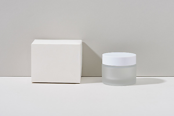 포토 JPG 스튜디오촬영 종이 포장 회색배경 실내 사람없음 상자 화장품 공백 두개 용기 종이상자 오브젝트 패키지 공병 포장상자 목업 국내포토 그릇 백그라운드 2 내부 뷰티 회색 병_담는 파일형식