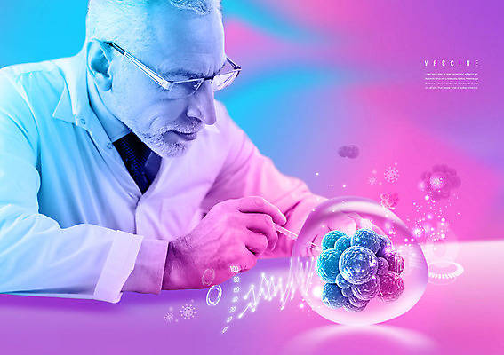 PSD 서양인 외국인 편집이미지 노년 남자 실험 주사기 한명 사람 상반신 보라색 의사 가운 바이러스 60대 사회이슈 투약 백신 홀로그램 노인남자한명만 안경낌 코로나바이러스 델타변이바이러스 이미지편집 1 옷 안경 컬러 컨셉 의학 의료기기 인종 성인 의료진 남자한명만 노인남자만 파일형식