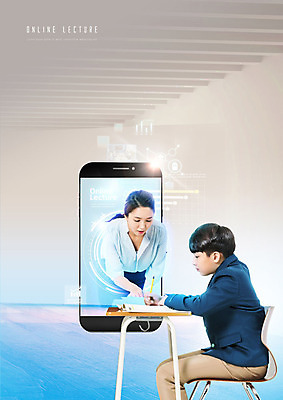 전신 PSD 편집이미지 학생 여자 남자 남학생 청소년 사람 앉기 상반신 성인 두명 옆모습 10대 30대 파란색 스마트폰 핸드폰 스크린 교사 한국인 가르침 책상 온라인강의 사회적거리두기 이미지편집 직업 교육 캠페인 뷰포인트 컬러 가구 모션 동양인 장년 전자제품 스마트기기 강의 파일형식 언택트