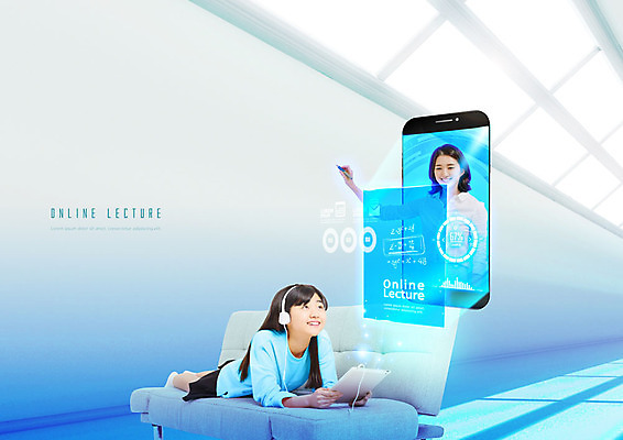 전신 PSD 편집이미지 학생 여학생 여자 그래프 들기 사람 상반신 20대 성인 두명 10대 파란색 스마트폰 스마트기기 소파 태블릿 눕기 스크린 교사 한국인 온라인강의 여자만 사회적거리두기 이미지편집 직업 캠페인 컬러 의자 모션 청소년 동양인 청년 전자제품 핸드폰 강의 파일형식 언택트