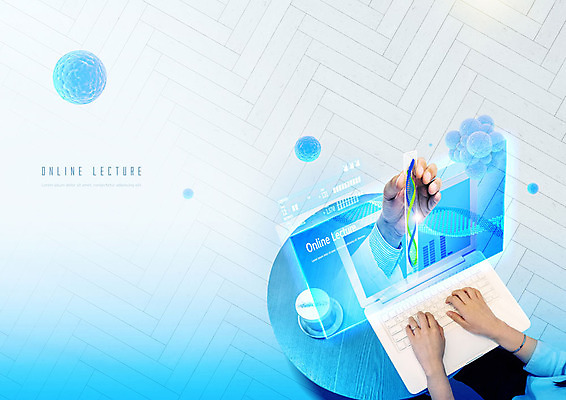 PSD 편집이미지 손 커피 탁자 그래프 들기 사람 앉기 20대 성인 신체부위 파란색 노트북 하이앵글 스크린 원자 온라인강의 사회적거리두기 이미지편집 음료 캠페인 뷰포인트 컬러 가구 모션 청년 전자제품 강의 파일형식 언택트