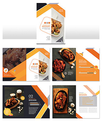 템플릿 ZIP 음식 리플렛 포크 식탁 맥주 마늘 팜플렛 사람없음 주황색 치킨 양념치킨 소스 인디자인 INDD 치맥 이미지템플릿 식기 컬러 채소 탁자 주류 양념 닭고기요리 파일형식