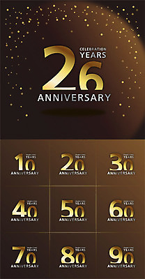 기념일 일러스트 프레임 사람없음 반짝임 세트 숫자 갈색 라벨 축하 금가루 국내일러스트 AI파일 문자 컬러 컨셉 모션 이벤트 가루 파일형식 벡터