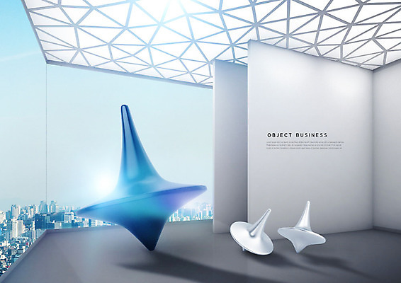 PSD 편집이미지 비즈니스 창문 사람없음 3D소스 3D 도시 입체 디지털합성 오브젝트 팽이 입체도형 이미지편집 편집3D 도형 놀이용품 파일형식