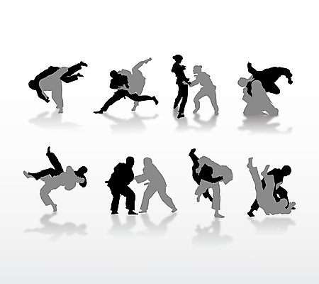 실루엣 스포츠 올림픽 일러스트 사람모양 경기 사람없음 검은색 회색 유도 유도선수 국내일러스트 AI파일 모양 컬러 운동선수 촬영기법 격투기 파일형식 벡터