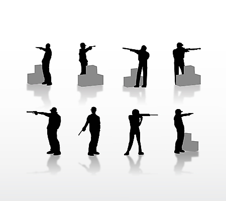 실루엣 스포츠 올림픽 일러스트 사람모양 경기 사람없음 검은색 회색 사격 사격수 국내일러스트 AI파일 모양 컬러 촬영기법 파일형식 벡터