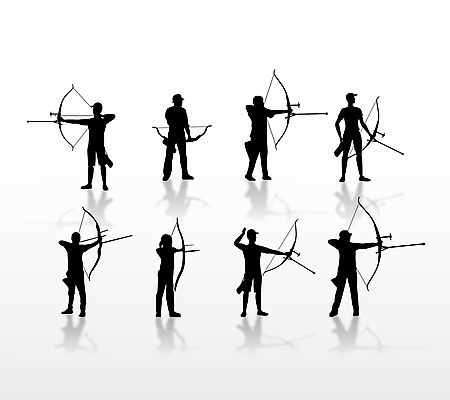 실루엣 스포츠 올림픽 일러스트 사람모양 경기 사람없음 검은색 회색 양궁 양궁선수 국내일러스트 AI파일 모양 컬러 운동선수 촬영기법 파일형식 벡터