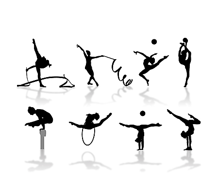 실루엣 스포츠 올림픽 일러스트 사람모양 경기 사람없음 검은색 회색 리듬체조 리듬체조선수 국내일러스트 AI파일 모양 컬러 운동선수 촬영기법 파일형식 벡터