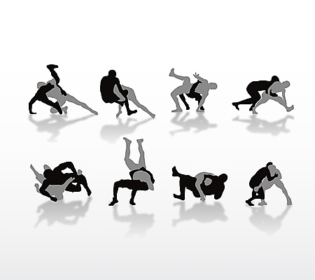 실루엣 스포츠 올림픽 일러스트 사람모양 경기 사람없음 검은색 회색 레슬링 레슬링선수 국내일러스트 AI파일 모양 컬러 운동선수 촬영기법 격투기 파일형식 벡터