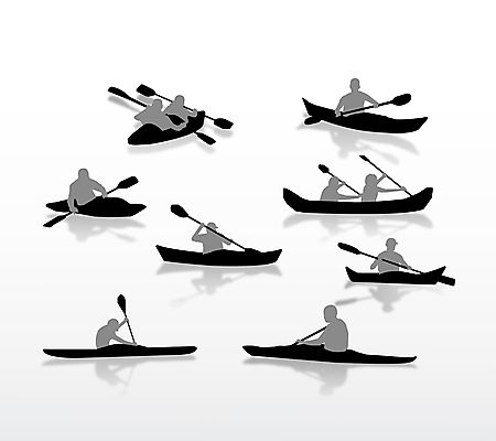 실루엣 스포츠 올림픽 일러스트 사람모양 경기 여러명 사람없음 검은색 회색 카누 카누선수 국내일러스트 AI파일 모양 컬러 다수 운동선수 촬영기법 사람 수상스포츠 파일형식 벡터