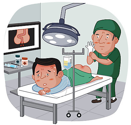 남자 엎드리기 중년 일러스트 병원 서기 사람 두명 치료 의사 수술 수술실 수술대 치질 항문 항문외과 중년남자만 국내일러스트 AI파일 의학 모션 성인 의료진 소화기관 질병 남자만 중년만 파일형식 벡터