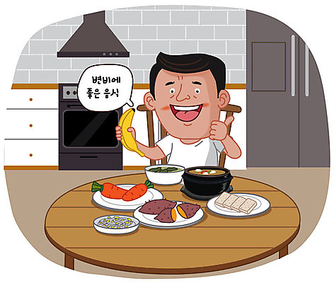 남자 중년 채소 일러스트 한명 사람 치료 주방 식사 당근 예방 고구마 두부 콩나물 건강식 미역국 변비 청국장 치질 항문외과 중년남자한명만 섬유질 국내일러스트 AI파일 1 한식 음식 의학 뿌리채소 병원 성인 질병 찌개 국 나물 남자한명만 중년남자만 파일형식 벡터