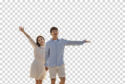 편집 편집이미지 여자 남자 행복 커플라이프 데이트 팔벌리기 사랑 미소 누끼 사람 상반신 20대 성인 두명 앞모습 30대 손들기 걷기 손잡기 다정 산책 한국인 PNG 성인만 편집소스 라이프스타일 커플 감정 뷰포인트 컨셉 모션 휴식 표정 동양인 청년 장년 파일형식