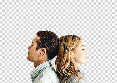 서양인 외국인 편집 편집이미지 커플 여자 남자 음악 이어폰 사랑 누끼 사람 상반신 20대 성인 두명 눈감음 다정 듣기 등맞대기 PNG 성인만 편집소스 감정 음향기기 컨셉 관계 모션 문화예술 인종 청년 파일형식