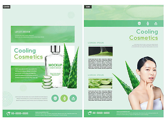 템플릿 여자 ZIP 리플렛 한명 사람 팜플렛 20대 성인 초록색 여름 뷰티 화장품 한국인 수분 전단템플릿 전단 스킨케어 알로에 의료성형뷰티 성인여자한명만 인디자인 INDD 알로에젤 이미지템플릿 식물 1 계절 컬러 동양인 청년 홍보물 젤 여자한명만 성인여자만 파일형식