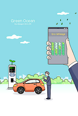 손 남자 일러스트 한명 들기 사람 신체부위 파란색 스마트폰 에코 에코라이프 충전 마일리지 전기자동차 충전기 남자한명만 그린오션 그린슈머 국내일러스트 AI파일 1 라이프스타일 컬러 모션 자동차 경제 핸드폰 스마트기기 환경 기계 남자만 파일형식 벡터