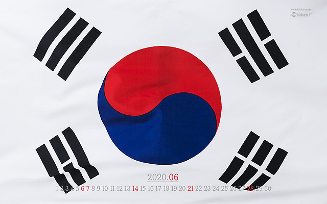 JPG 월페이퍼 바탕화면 6월 날짜 파일형식