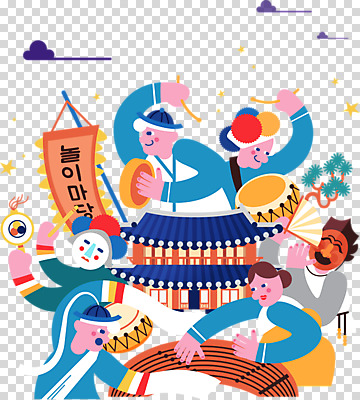 편집 편집이미지 한국전통 여자 남자 누끼 이벤트 여러명 쇼핑 축제 전통놀이 사물놀이 탈춤 PNG 탈놀이 편집소스 전통 다수 놀이 한국 사람 전통공연 전통무용 파일형식