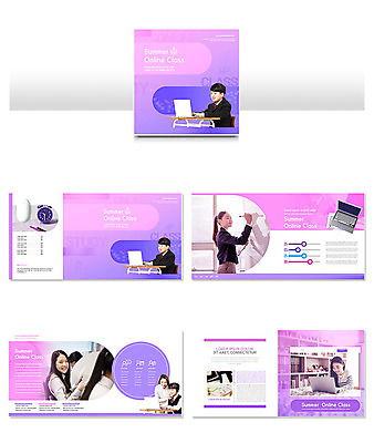 템플릿 학생 여자 남자 ZIP 리플렛 분홍색 청소년 사람 팜플렛 여러명 성인 10대 여름 30대 노트북 컴퓨터 모니터 한국인 온라인강의 인디자인 INDD 온택트 이미지템플릿 계절 컬러 다수 동양인 장년 전자제품 강의 파일형식 언택트