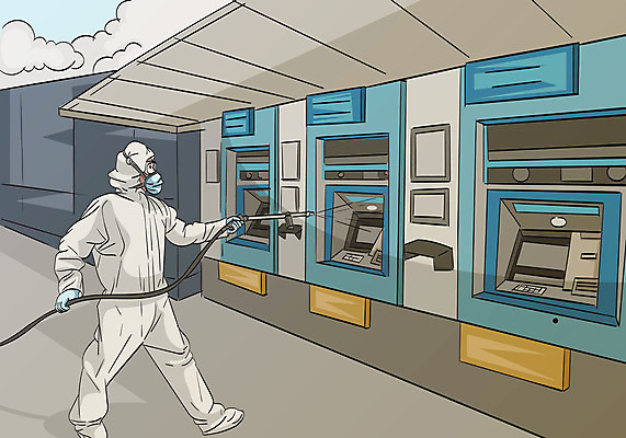 구름 남자 일러스트 마스크 한명 들기 사람 성인 회색 보안경 ATM 방역 소독 성인남자한명만 방역복 방역사 방역기 국내일러스트 AI파일 자연요소 직업 1 옷 컬러 모션 안전장비 남자한명만 성인남자만 파일형식 벡터