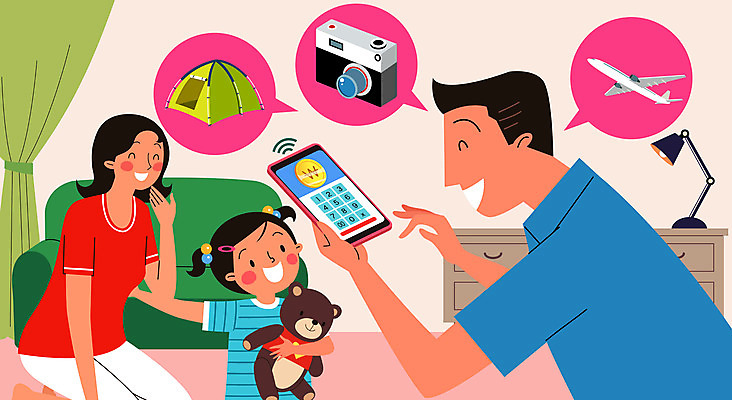 여자 남자 어린이 말풍선 돈 일러스트 가족 엄마 모바일 비행기 텐트 들기 사람 소녀 성인 세명 금융 경제 스마트폰 쇼핑 소파 카메라 동전 곰인형 아빠 모바일쇼핑 여행준비 가상화폐 국내일러스트 AI파일 인형 여행 의자 관계 항공교통 모션 대중교통 캠핑도구 전자제품 핸드폰 스마트기기 재산 준비 온라인쇼핑 파일형식 벡터