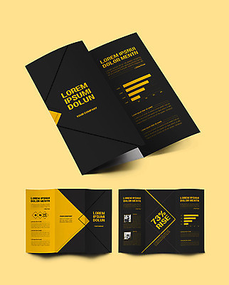 템플릿 표지디자인 북디자인 출판디자인 여자 표지 남자 ZIP 내지 리플렛 북커버 3단접지 안내 팜플렛 성인 두명 노란색 검은색 한국인 정보 가죽 가죽공예 성인만 가죽공방 이미지템플릿 AI파일 컬러 사람 동양인 작업실 공예 파일형식 벡터