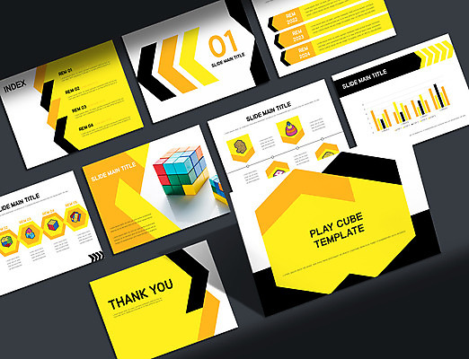 템플릿 교육 비즈니스 놀이 그래프 사람없음 세트 장난감 노란색 블록 수학 PPT 프레젠테이션 큐브 문서템플릿 교구 9P 이미지템플릿 컬러 교과목 파일형식