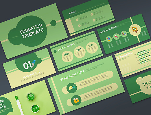 템플릿 교육 비즈니스 그래프 가위 미술 사람없음 초록색 세트 연필 물감 미술도구 붓 PPT 프레젠테이션 문서템플릿 미술교육 9P 이미지템플릿 컬러 문화예술 문구용품 학용품 필기구 오브젝트 파일형식