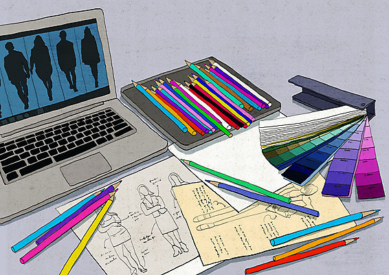 PSD 교육 패션 실루엣 종이 일러스트 모바일 색연필 사람없음 노트북 사회이슈 의상디자인 스와치 에듀 에듀케이션 온라인강의 스쿨팩 온라인개학 온택트 국내일러스트 컬러칩 디자인 컨셉 학용품 촬영기법 전자제품 강의 개학 파일형식 언택트