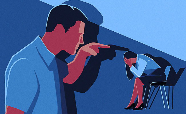 부부 여자 남자 일러스트 사람 앉기 손짓 성인 두명 파란색 가리킴 학대 괴로움 이혼 얼굴없음 성인만 언어폭력 국내일러스트 AI파일 커플 감정 컬러 모션 폭력 사회이슈 파일형식 벡터