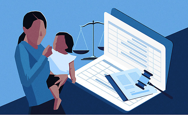 여자 딸 일러스트 안기 엄마 저울 한명 사람 성인 두명 파란색 부모 자녀 통장 의사봉 이혼 얼굴없음 여자만 이혼서류 국내일러스트 AI파일 1 컬러 가족 모션 금융 파일형식 벡터