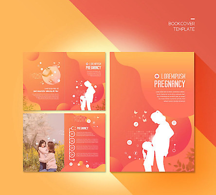 PSD 템플릿 표지디자인 북디자인 출판디자인 여자 표지 딸 실루엣 ZIP 내지 어린이 리플렛 북커버 모녀 엄마 사람 팜플렛 성인 두명 30대 마주보기 주황색 임산부 임신 한국인 여자만 이미지템플릿 컬러 가족 모션 촬영기법 동양인 장년 파일형식