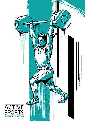 PSD 여자 스포츠 올림픽 일러스트 운동선수 건강 한명 경기 초록색 운동 파이팅 헬스 역기 태극기 역도 역도선수 여자한명만 국내일러스트 1 컬러 모션 사람 국기 여자만 파일형식