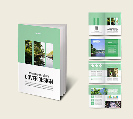 템플릿 ZIP 리플렛 자연 산 풍경 팜플렛 사람없음 초록색 강 환경 다리 인디자인 INDD 이미지템플릿 컬러 신체부위 생태계 파일형식