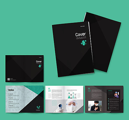 템플릿 여자 남자 ZIP 리플렛 40대 중년 건강 마스크 사람 팜플렛 성인 두명 30대 건강관리 검은색 한국인 바이러스 체온계 예방 기침 인디자인 INDD 비접촉체온계 방호복 이미지템플릿 옷 컬러 관리 동양인 장년 온도계 파일형식