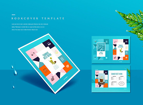 PSD 템플릿 표지디자인 북디자인 출판디자인 표지 ZIP 내지 커피 음료 리플렛 북커버 과일 키위 팜플렛 사람없음 여름 파란색 야자수 주스 물방울 메뉴 생과일 키위주스 이미지템플릿 나무 계절 컬러 과일주스 파일형식