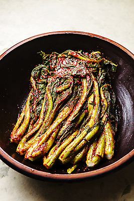 포토 JPG 주간 채소 사람없음 야외 전라남도 특산물 갓 발효 지역 발효음식 여수 갓김치 돌산도 국내포토 자연요소 음식 섬 김치 전라도 파일형식