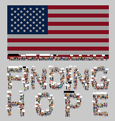 전신 영어 여자 남자 일러스트 여러명 타이포그라피 컬러풀 미국 희망 판넬 성조기 군중 시위 연대 인종차별 항의 국내일러스트 AI파일 문자 감정 컬러 다수 북아메리카 사람 국기 차별 파일형식 벡터