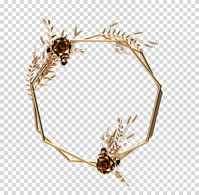 도형 식물 편집 편집이미지 꽃 잎 재질 나뭇잎 프레임 누끼 사람없음 3D 금속 금색 벼 황금 디지털합성 솔방울 겹침 PNG 금박 다각형 편집소스 컬러 곡류 파일형식