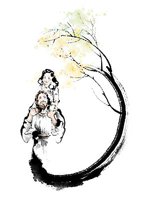 PSD 나무 여자 남자 기독교 종교 어린이 잎 일러스트 캘리그라피 붓터치 함께함 사람 소녀 성인 두명 여름 노란색 캠핑 천주교 예수 목말 목마 번짐 신앙생활 성경캠프 국내일러스트 식물 계절 컬러 컨셉 모션 레저 신_종교 파일형식 효과