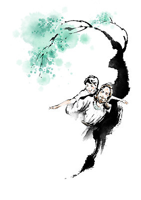 PSD 나무 남자 기독교 종교 어린이 잎 일러스트 캘리그라피 붓터치 함께함 사람 소년 성인 두명 초록색 여름 캠핑 천주교 나뭇가지 예수 번짐 업기 신앙생활 신앙심 남자만 성경캠프 국내일러스트 식물 계절 컬러 컨셉 모션 레저 신_종교 파일형식 효과